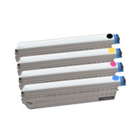 Alternativní tonery pro OKI C801, C821 CMYK 4 ks