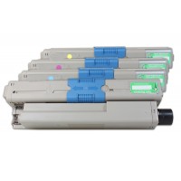 Alternativní tonery pro OKI C301, C321, MC332, MC342 CMYK 4 ks