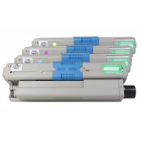 Alternativní tonery CMYK 4 ks pro OKI C310, MC351, MC352, MC361, MC362