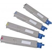 Alternativní tonery pro OKI C3520, C3530, MC350, MC360 CMYK 4 ks