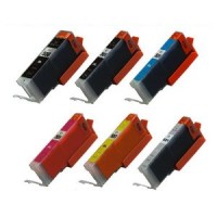 Alternativní inkousty Canon CLI551XL CMYK + GY + PGI550XL BK 6 ks