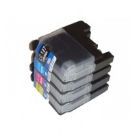 Alternativní inkousty Brother LC127XL / LC125XL CMYK 4 ks