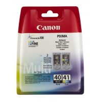 Canon PG-40, CL-41 (0615B051) - originální cartridge, black + color (černá + barevná) multipack